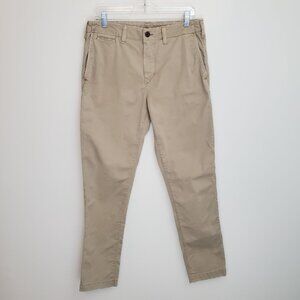 American Eagle Flex Slim Straight lived-in Khaki pants